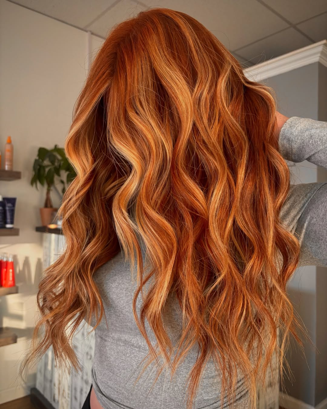 balayage-rame-rosso-biondo