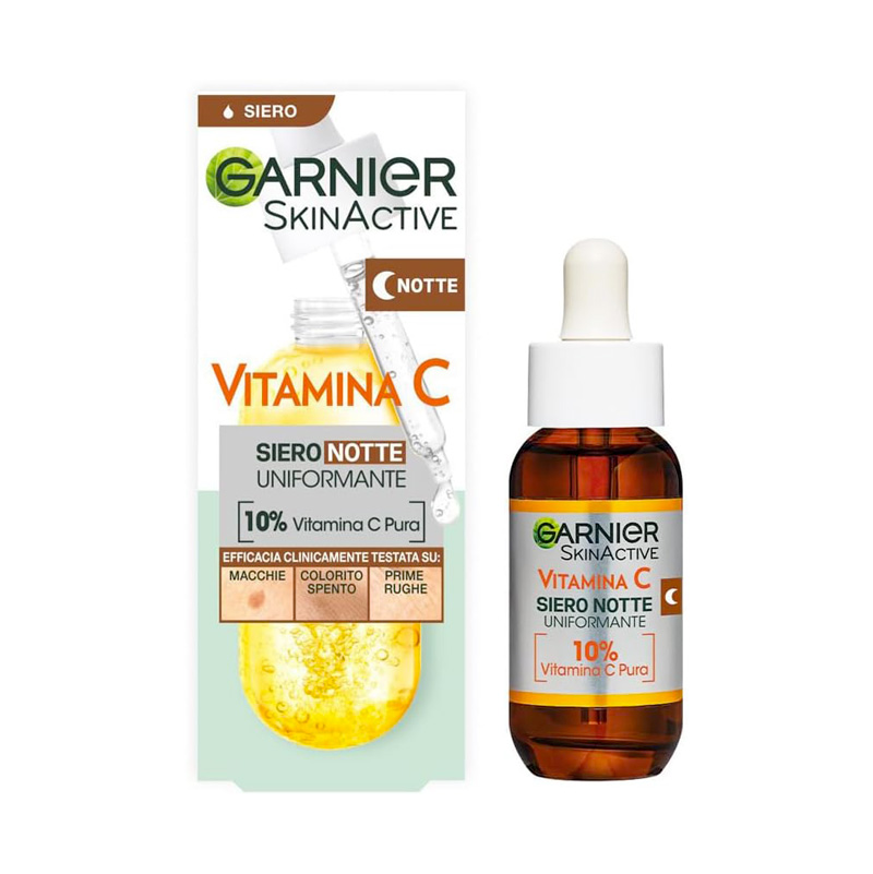 come-usare-Siero-Vitamina-C-Garnier-siero-notte