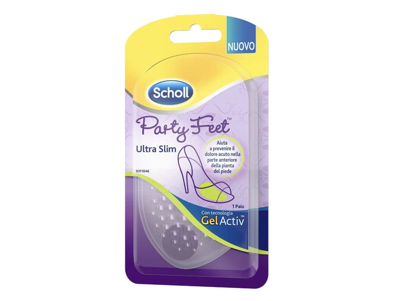 come-usare-solette-gel-activ-dr-scholl-party-feet-ultra-slim