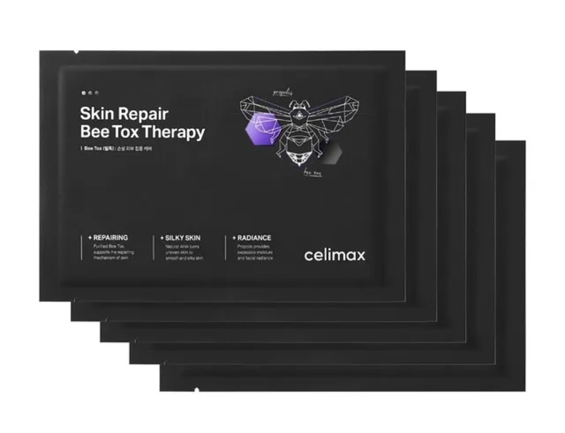 prodotti-coreani-antirughe-celimax-skin-repair-bee-tox-therapy-mask