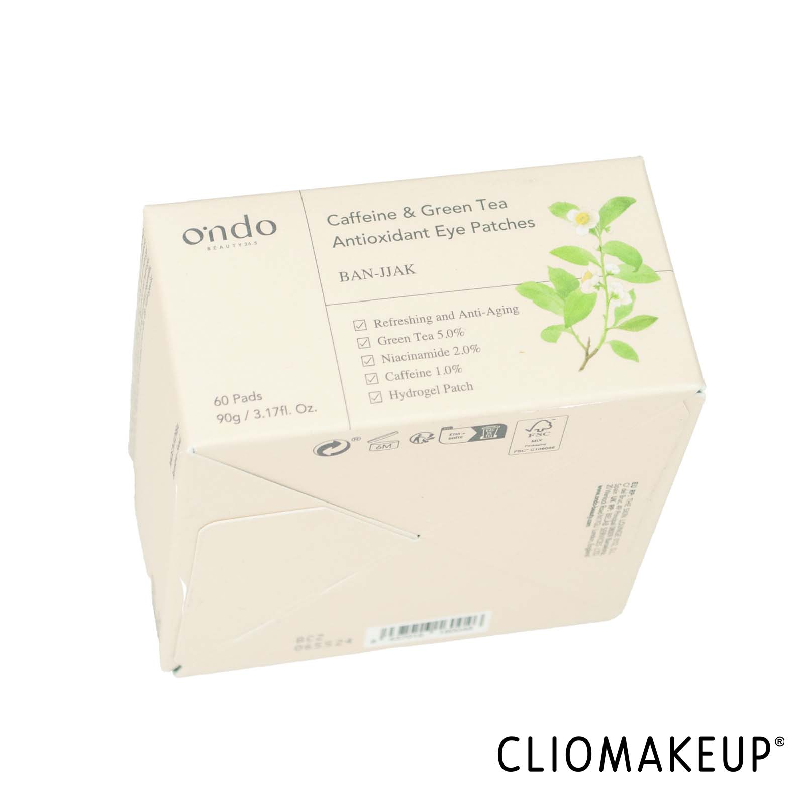 recensione-patch-occhi-ondo-caffeine-e-green-tea-antioxidant-eye-patches-packaging-secondario