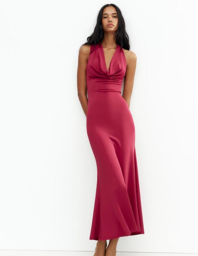 vestiti-zara-primavera-2025-rosso