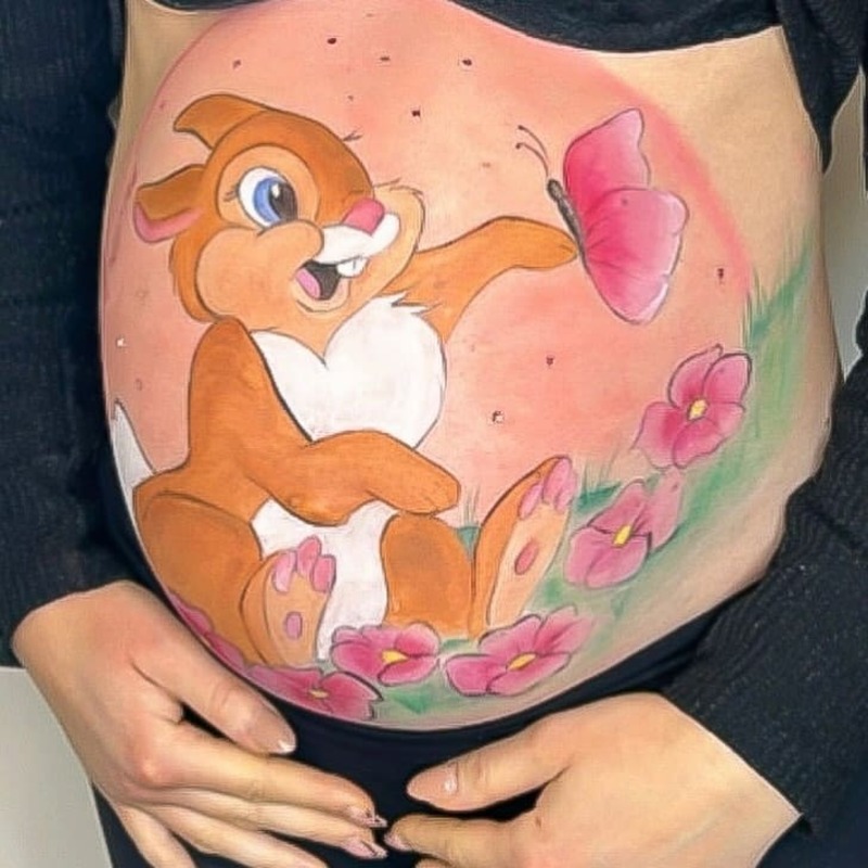 belly-painting-coniglietto