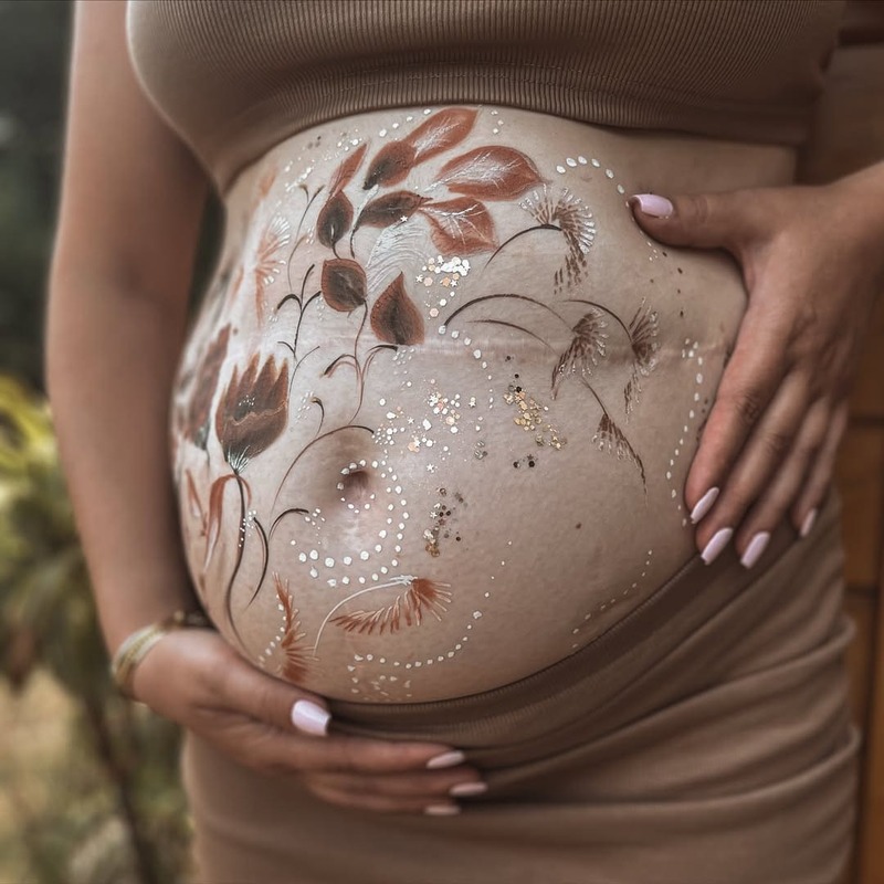 belly-painting-elegante