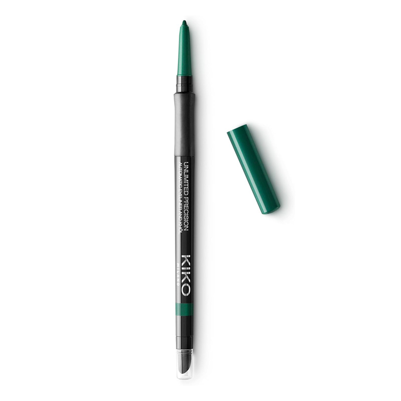 come-usare-KIKO-Milano-Unlimited-Precision-Automatic-Eyeliner-And-Khôl-verde
