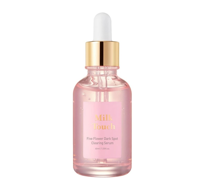 sieri-vitamina-c-coreani-milk-touch-five-flower-dark-spot-clearing-serum