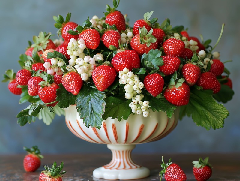 centrotavola-fragole-bacche