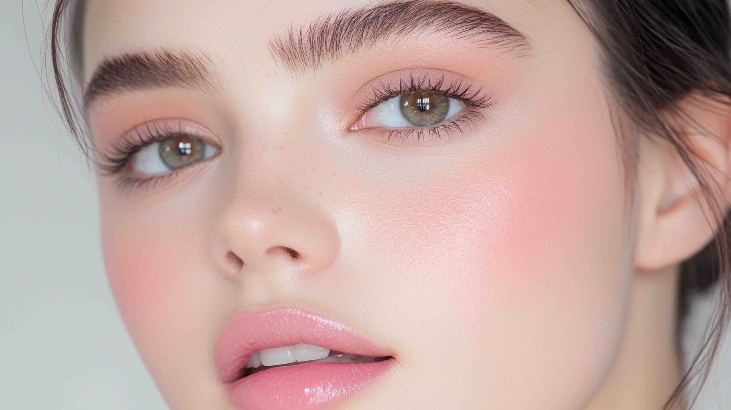 trucco-base-blush-rosa-ombretto-rosa-mascara