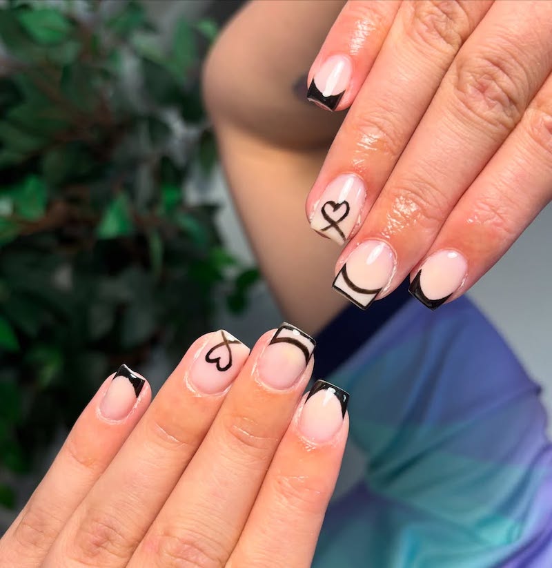 unghie-nere-estate-disegni