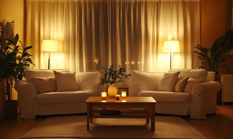 cena-lume-di-candela-casa-salotto
