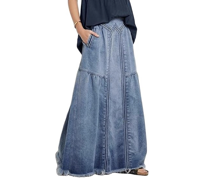 gonne-jeans-estate-2025-ampia