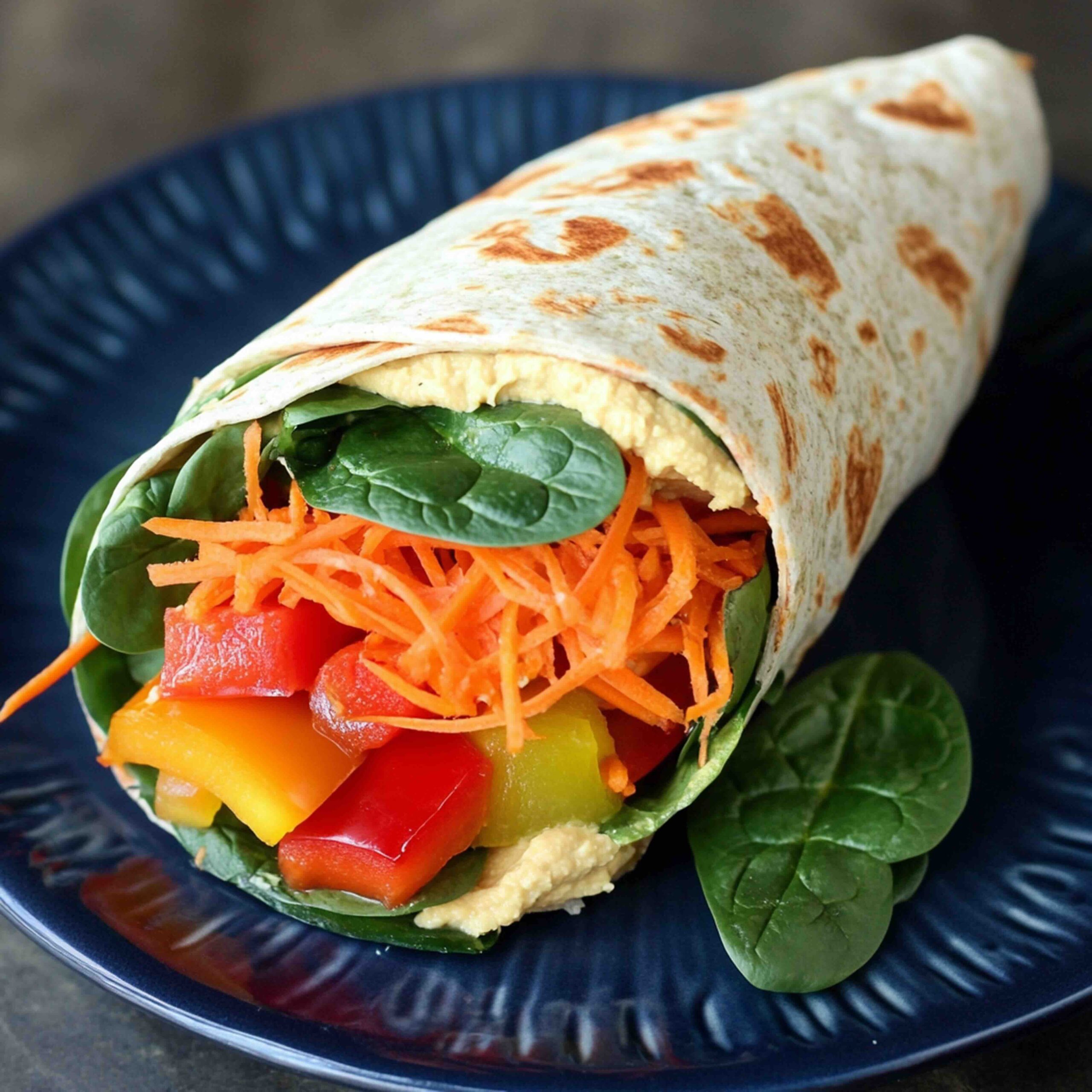 pranzi-spiaggia-wrap-hummus-carote