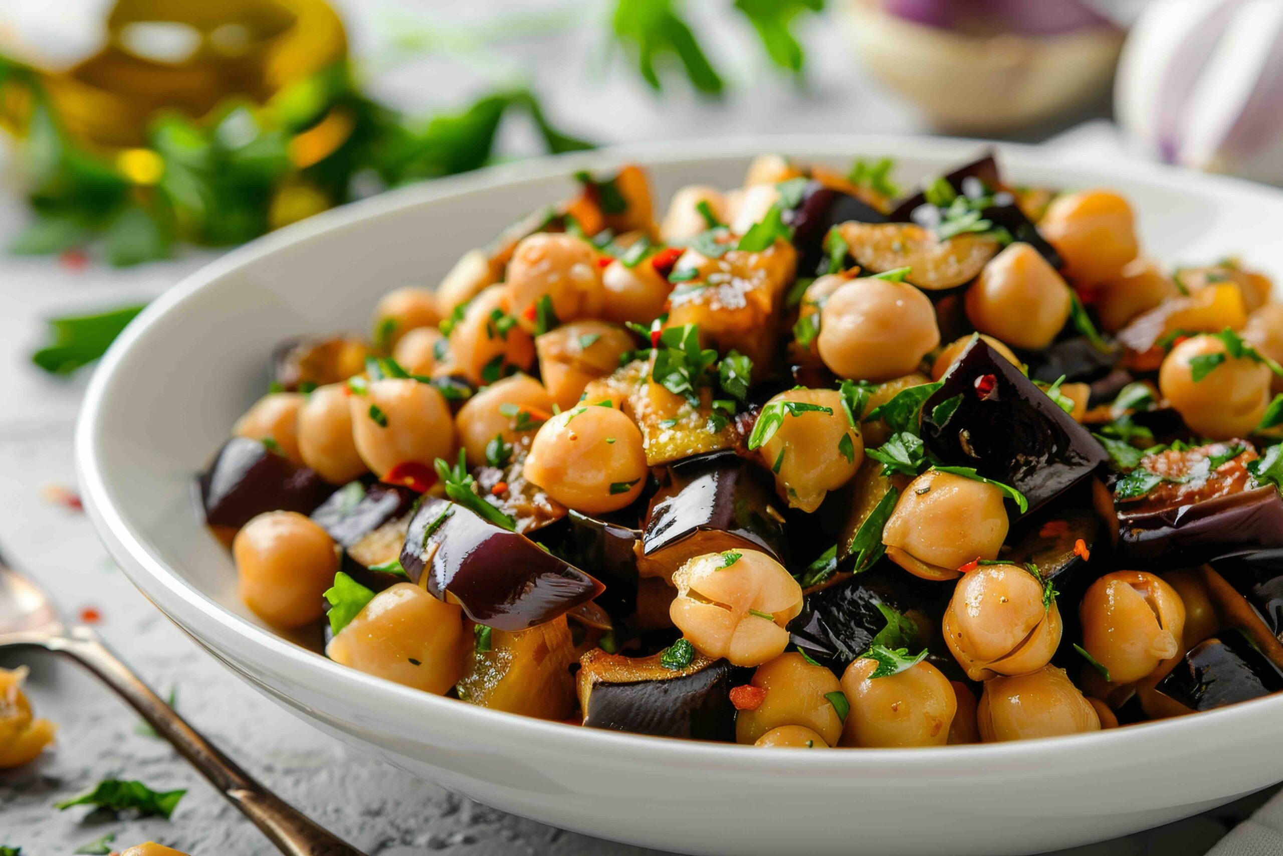 pranzo-spiaggia-ceci-melanzane