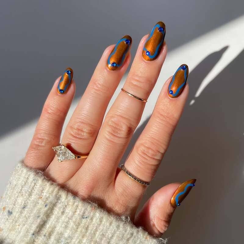 smalto-rame-nail-art