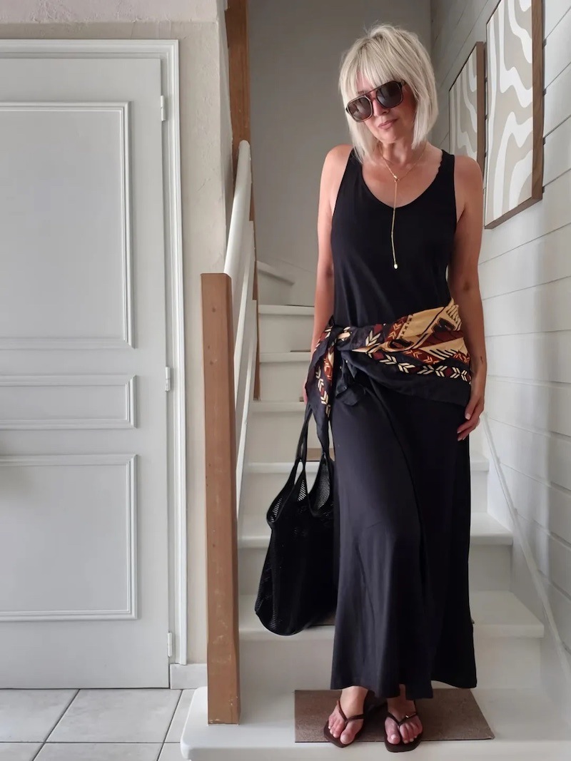 come-indossare-sandali-infradito-vetito-lungo