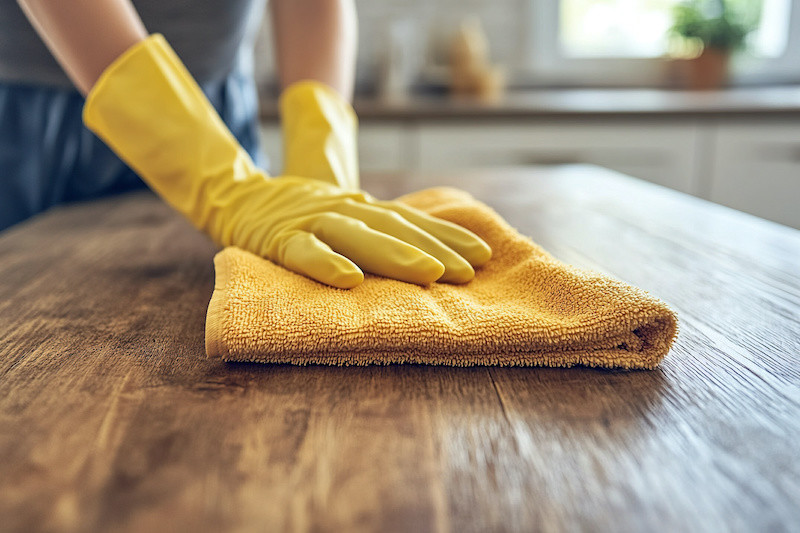 come-pulire-casa-al-mare-superfici