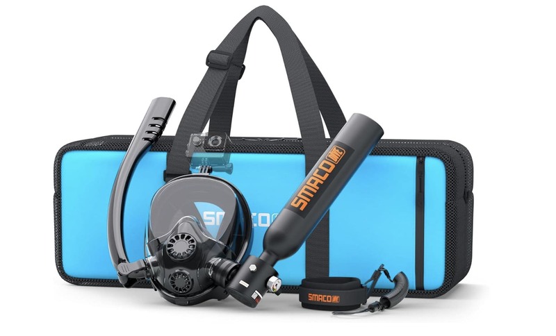 maschera-snorkeling-SMACO-Subacquea-Snorkeling-Ricaricabile-bombola