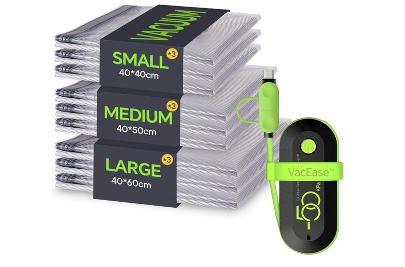 organizer-valigia-Vacbird-Sacchetti-Sottovuoto-Vestiti-viaggio