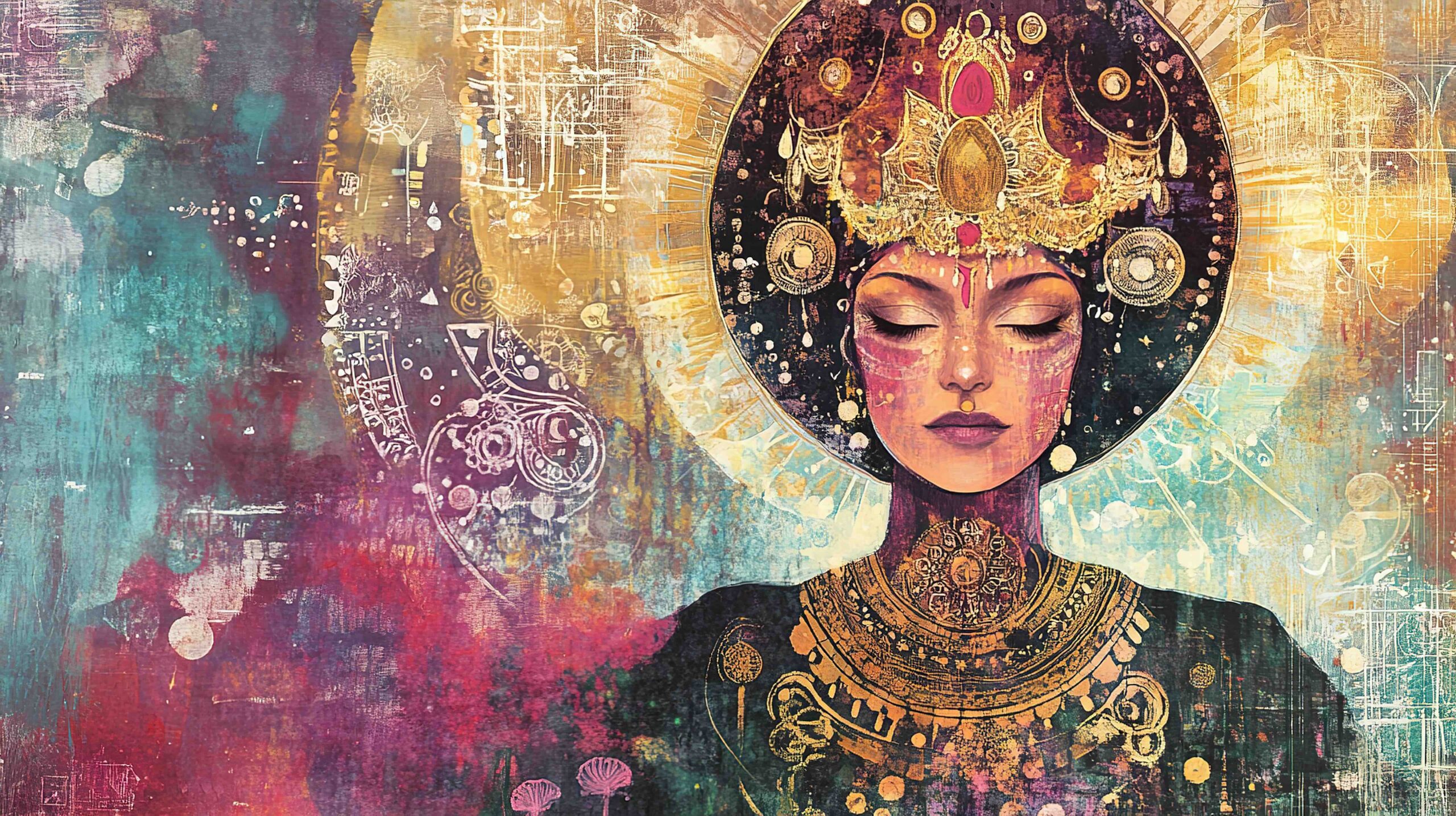 carta-tarocchi-regina-di-denari