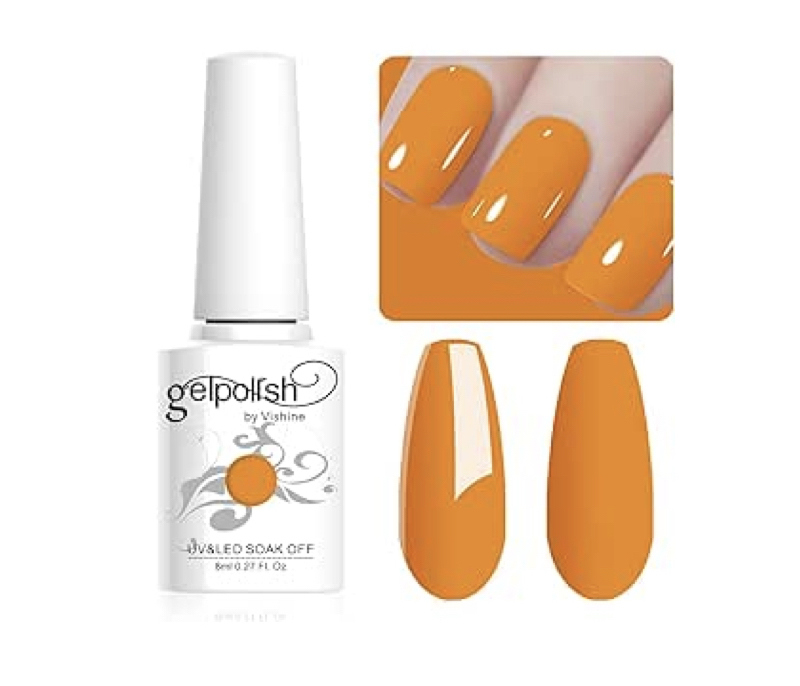 pumpkin-spice-latte-nails-arancione