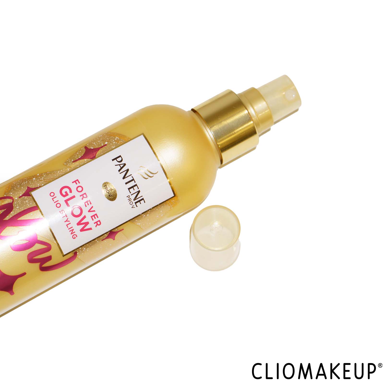 recensione-spray-capelli-pantene-pro-v-forever-glow-olio-styling-pack-aperto