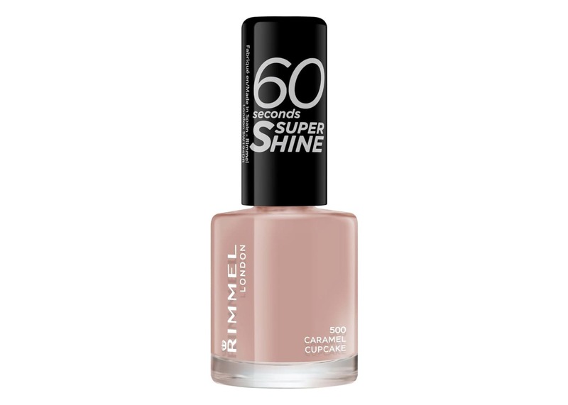 unghie-corte-autunno-2025-Rimmel-Smalto-Secondi-Caramel-Cupcake