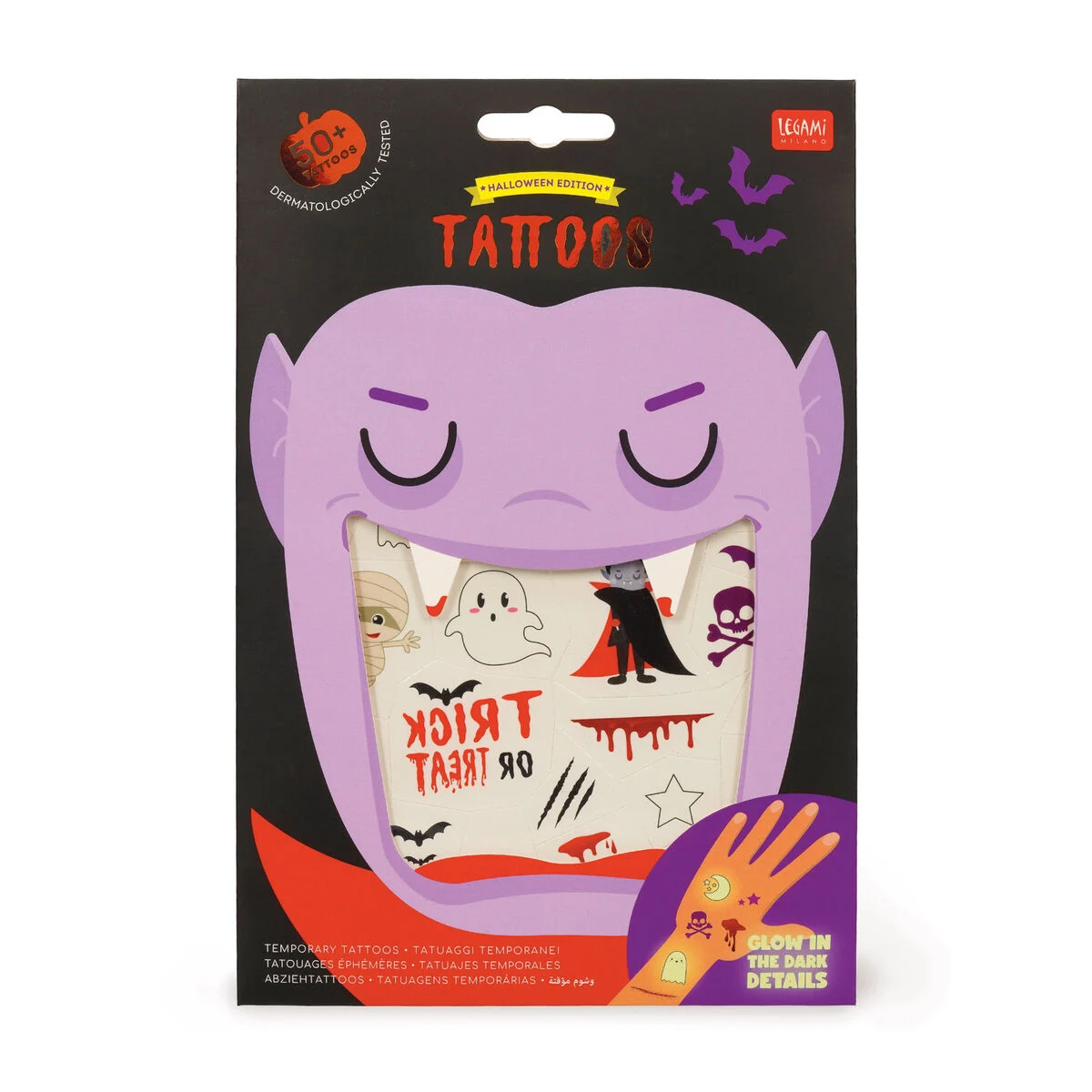 Legami-milano-halloween-2025-tatuaggi
