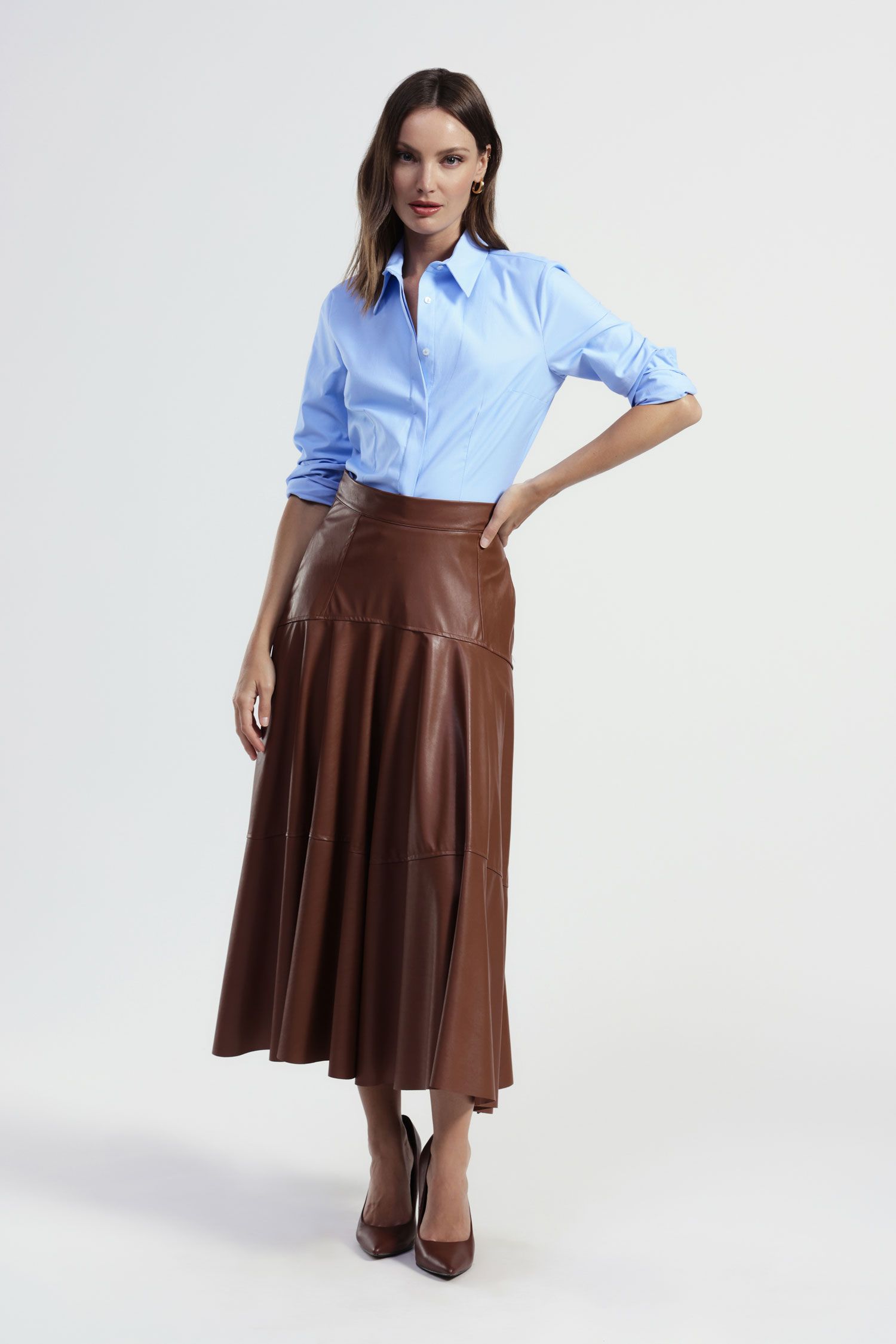 gonne-lunghe-autunno-2025-ecopelle-dixie