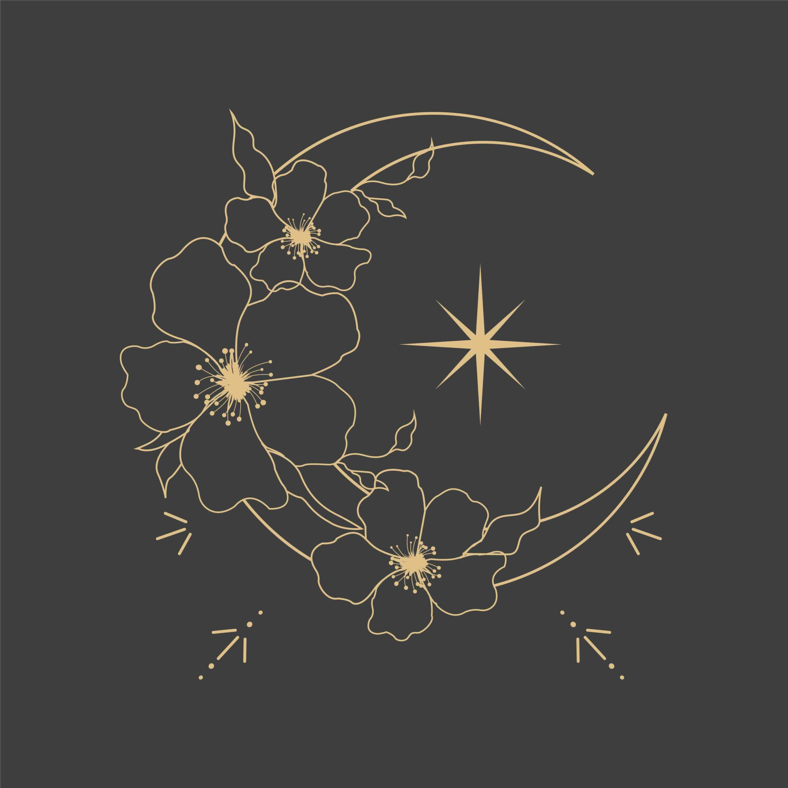 luna-nuova-oro-fiori-lilith