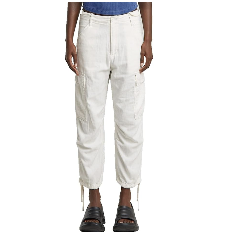 pantaloni-bianchi-autunno-2025-cargo-g-star