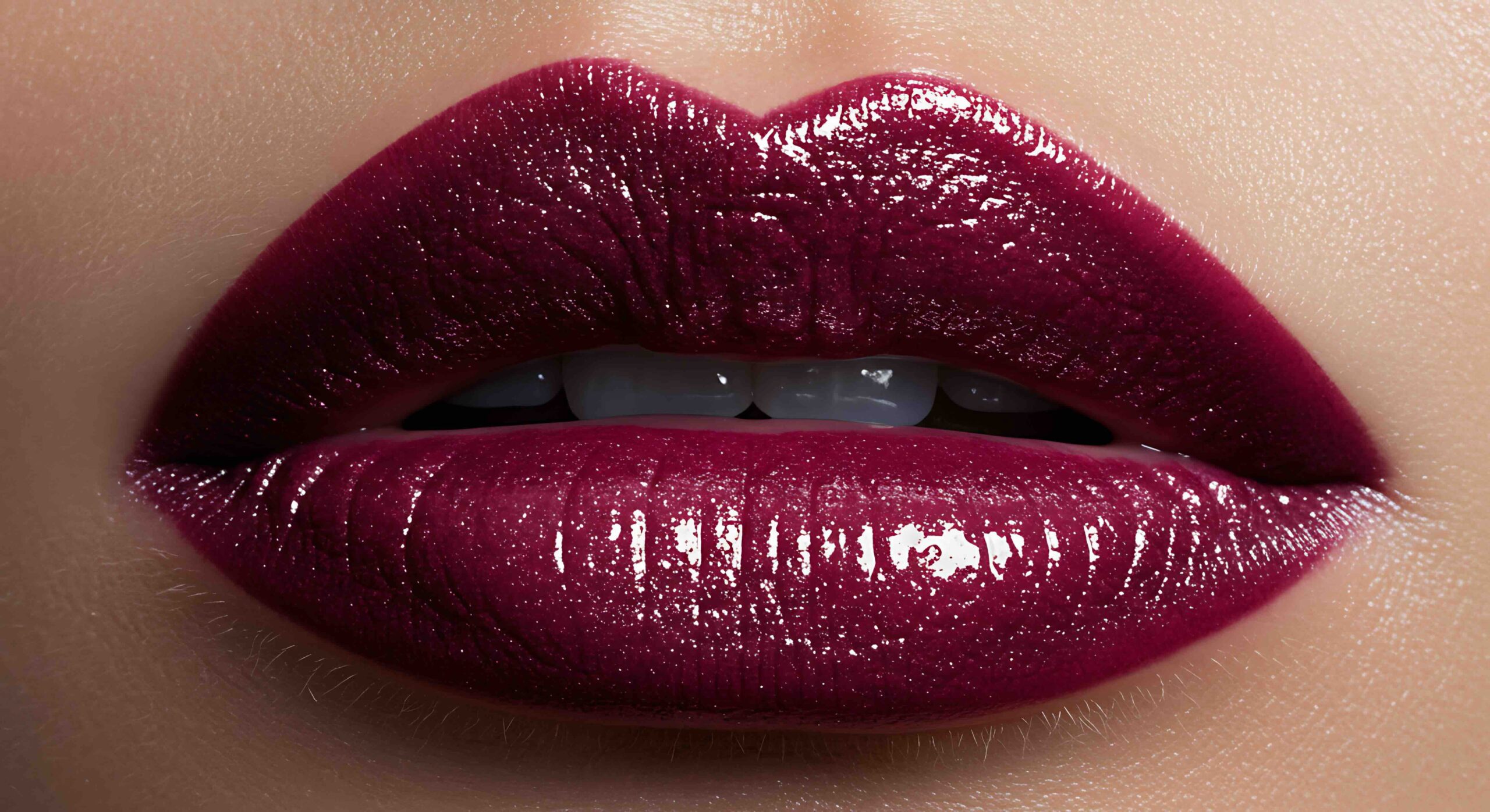 trucco-labbra-burgundy-glossy-metallizato