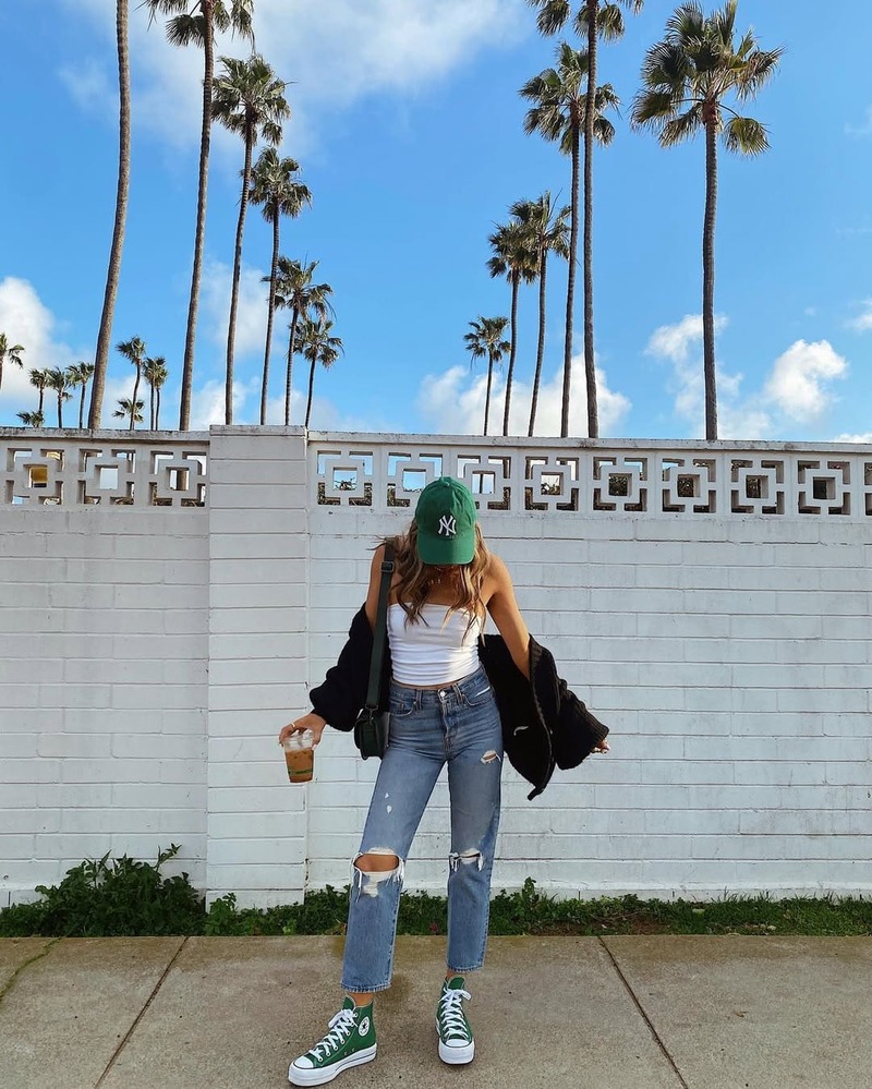 come-abbinare-converse-verdi