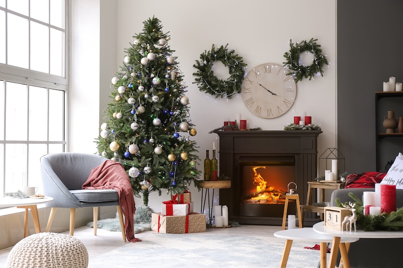 come-decorare-camino-natale-Pixel-Shot