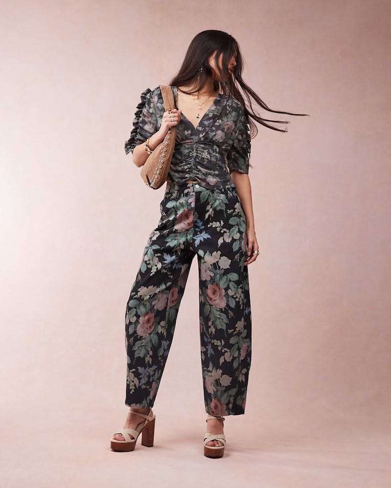 pantaloni-barrel-fiori