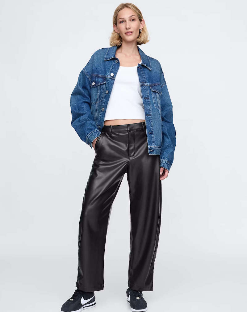 pantaloni-barrel-pelle