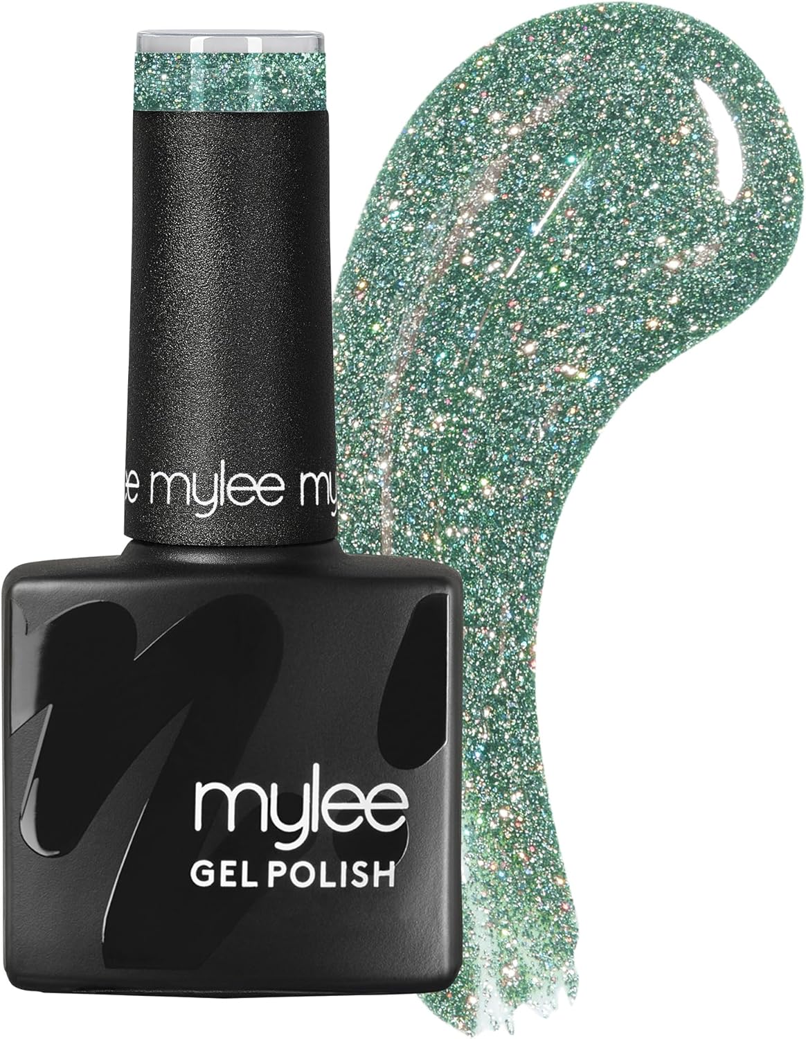 smalto-verde-glitter-mylee