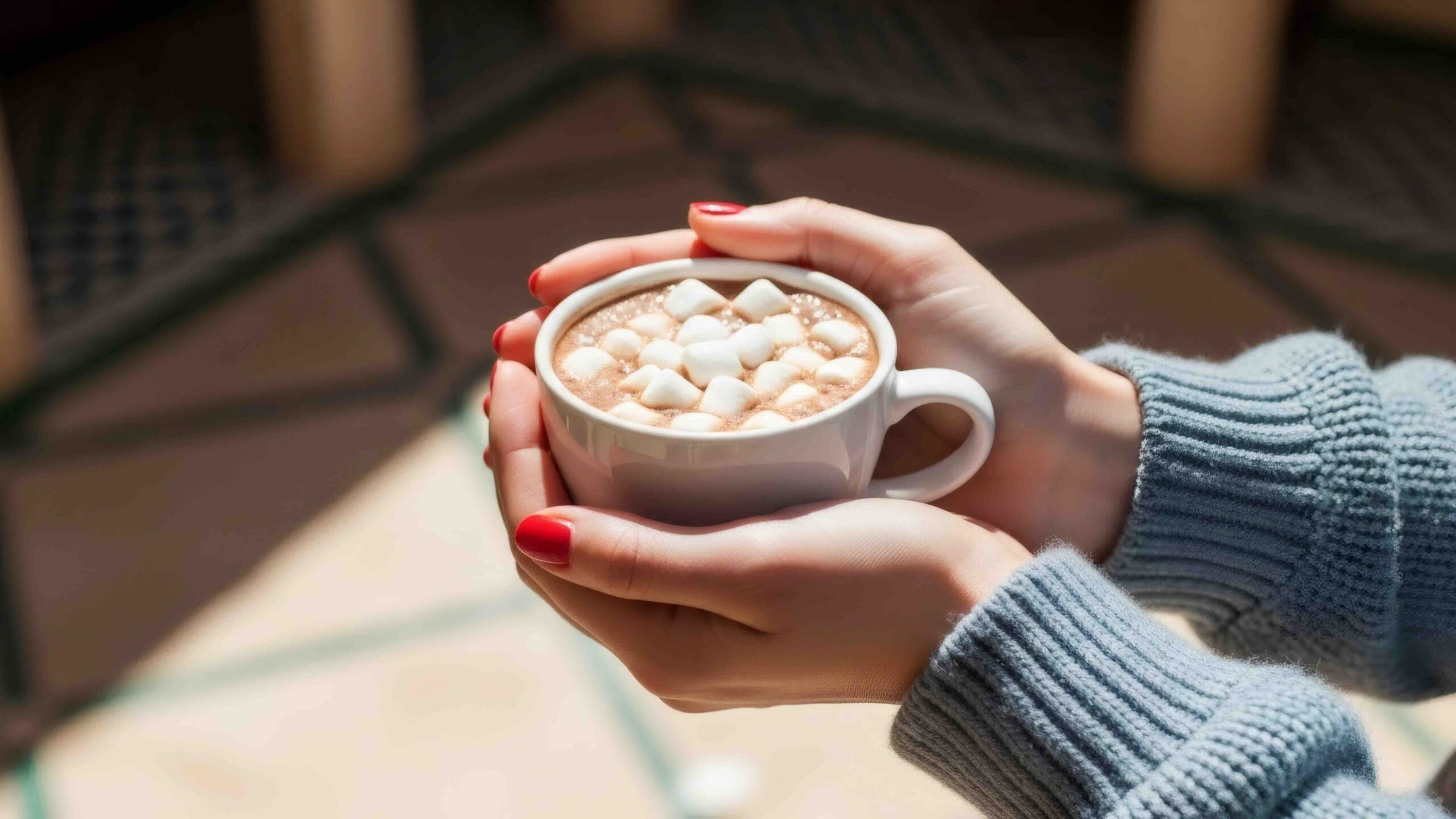 unghie-natalizie-semplici-rosse