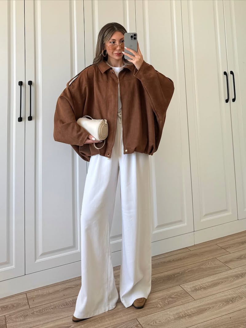 come-abbinare-bomber-pantalone-bianco