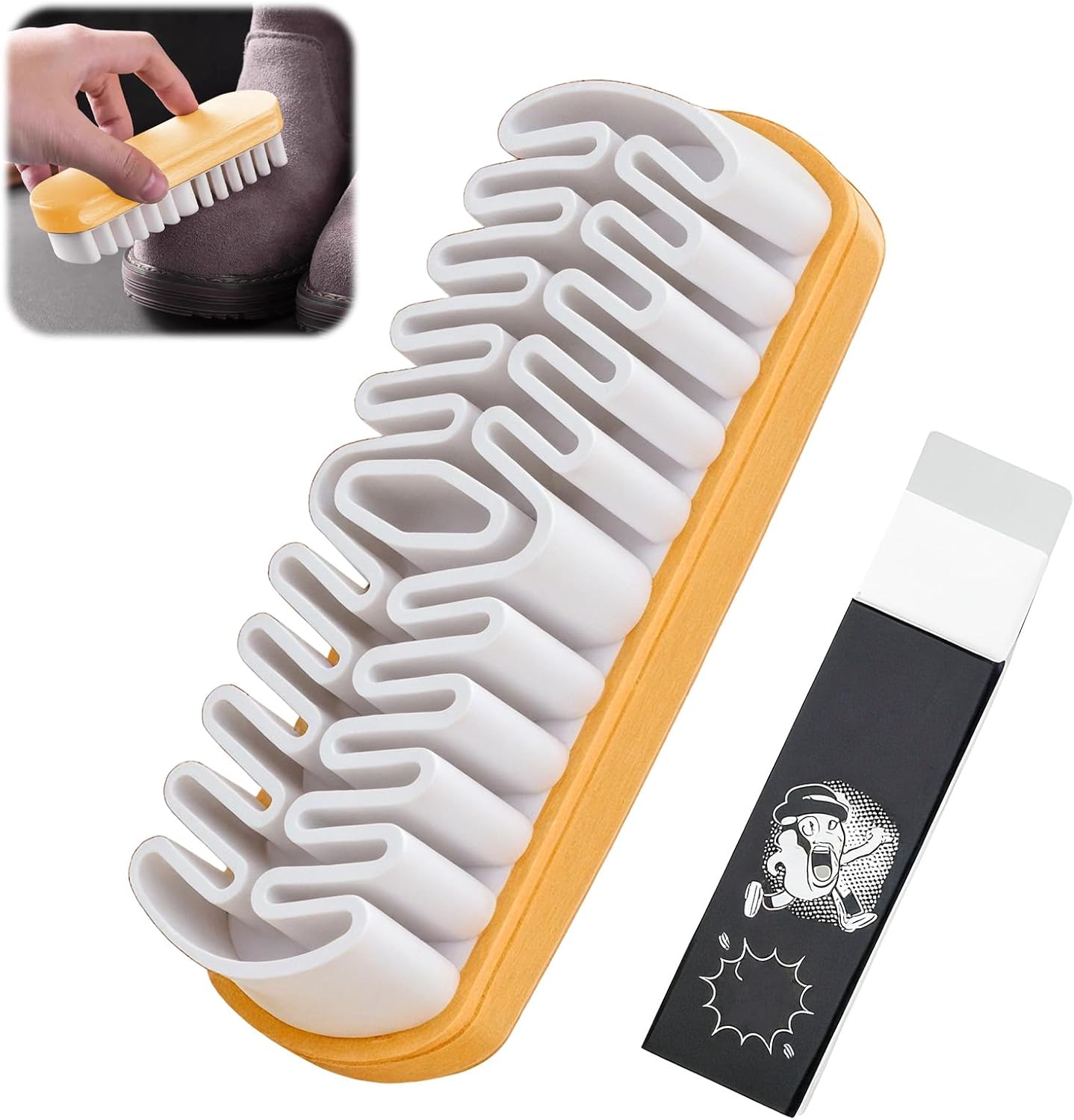 come-pulire-camoscio-spazzola