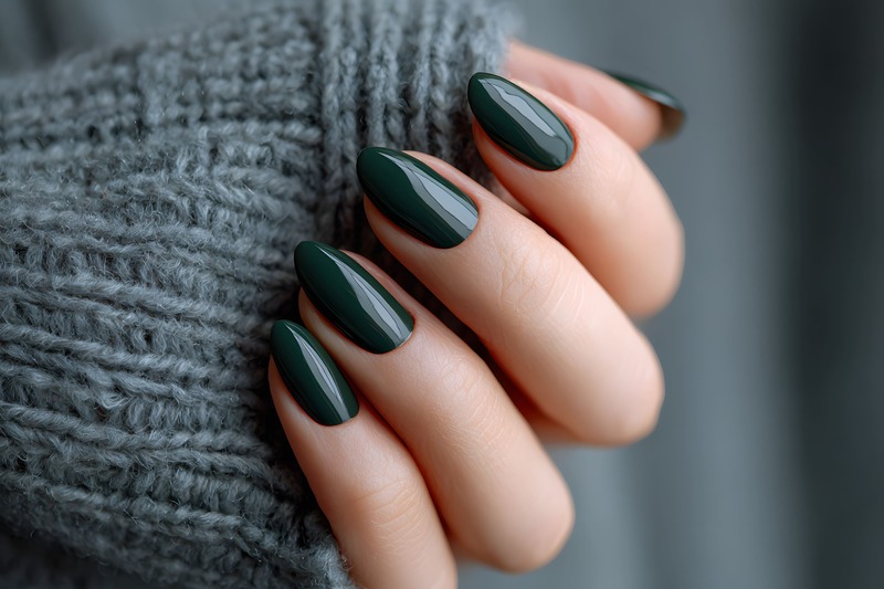 unghie-invernali-verdi