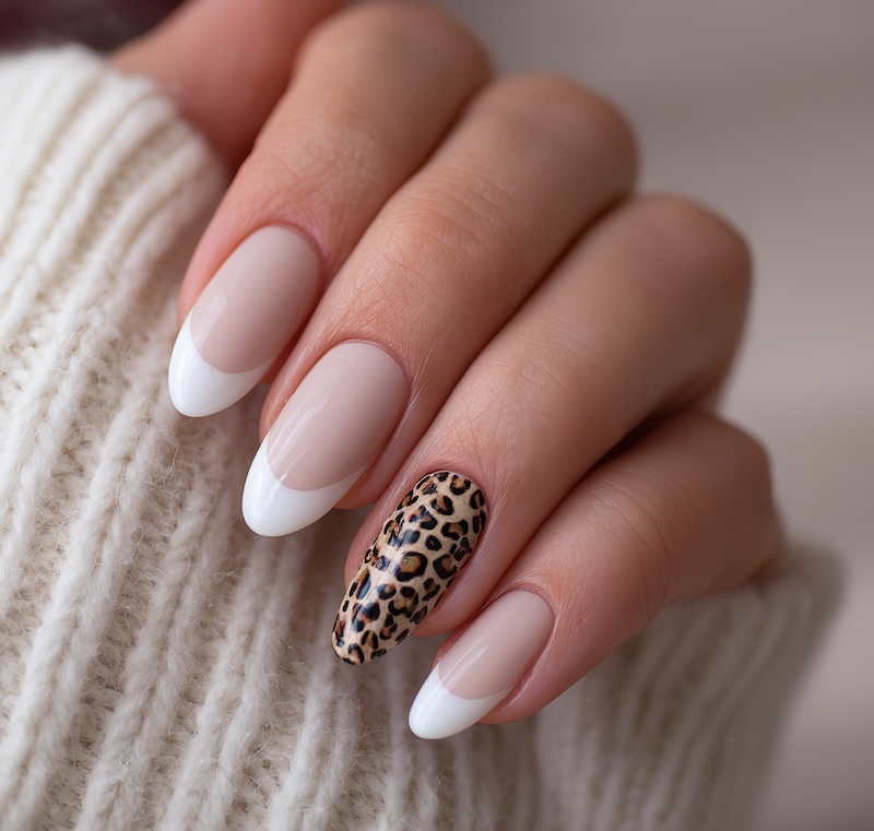 unghie-leopardate-french-Naim