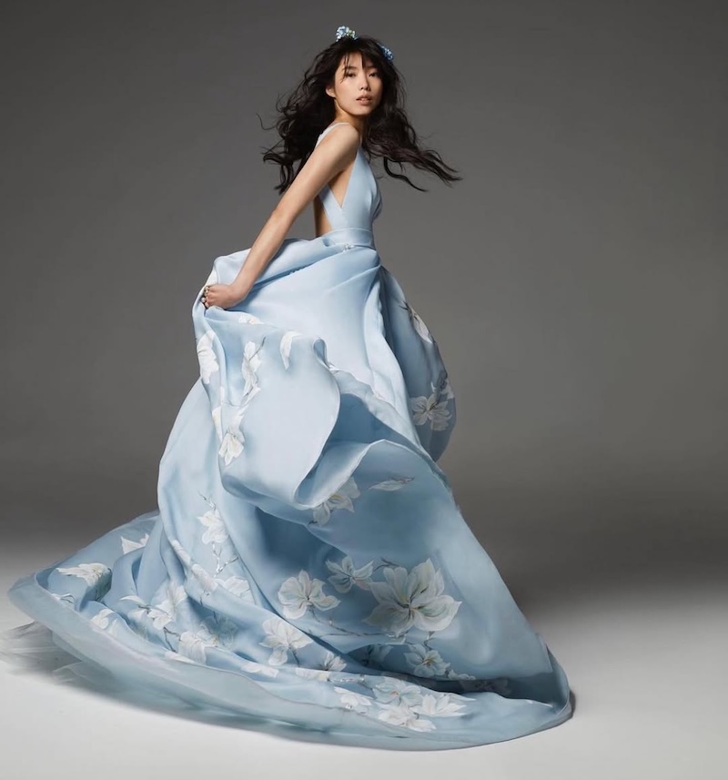 abito-sposa-azzurro-ghiaccio- @inesdisanto