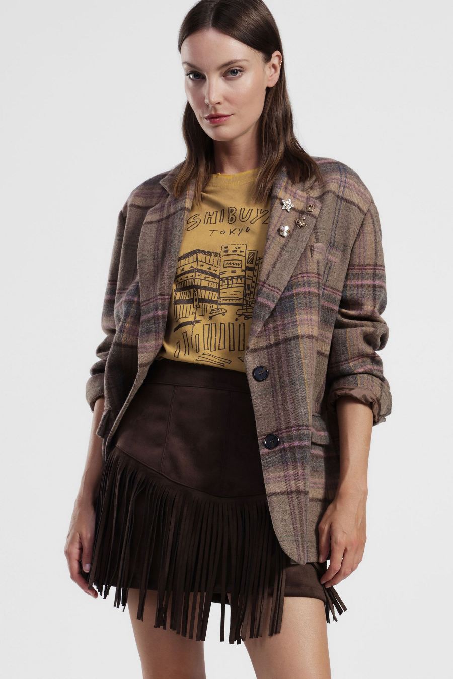 come-indossare-gonna-suede-western