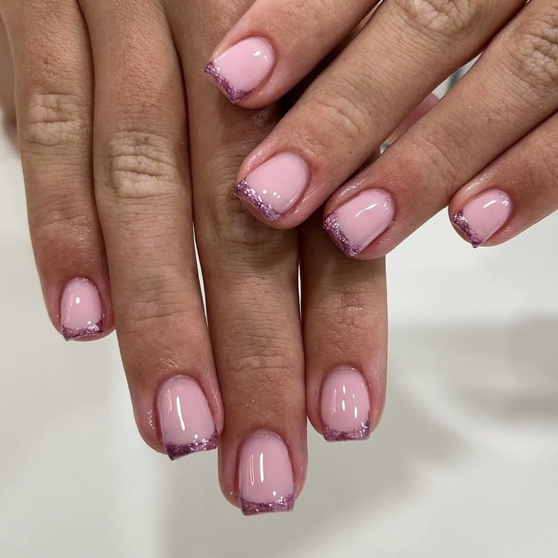 smalto-rosa-glitter-french