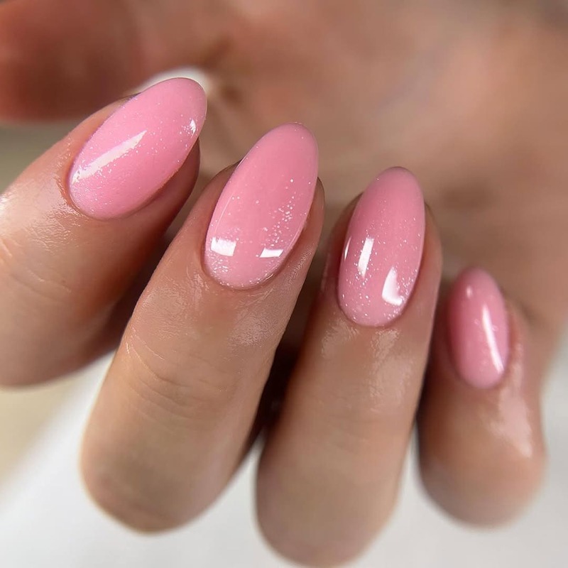 smalto-rosa-glitter-semplici