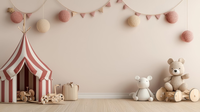stanza-bambini-circo-vintage- Creator88