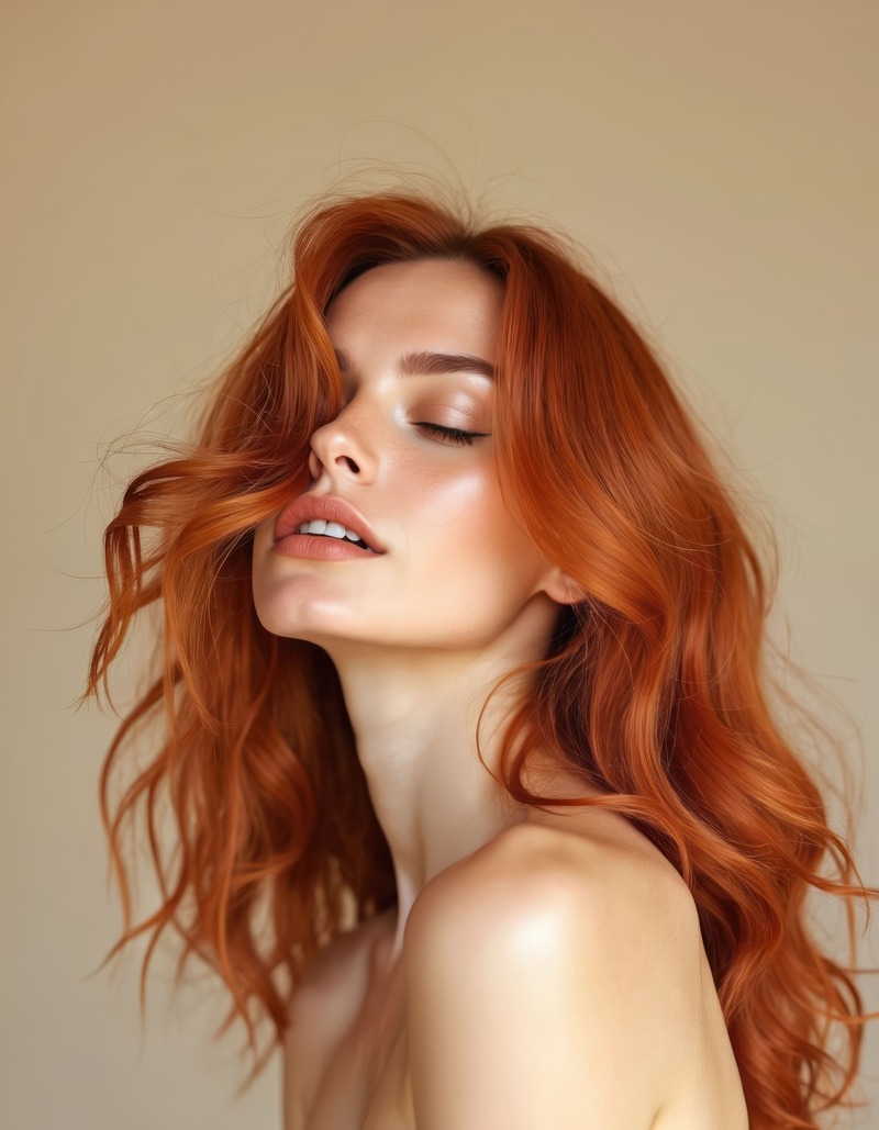 color-drenching-capelli-rosso-ramato