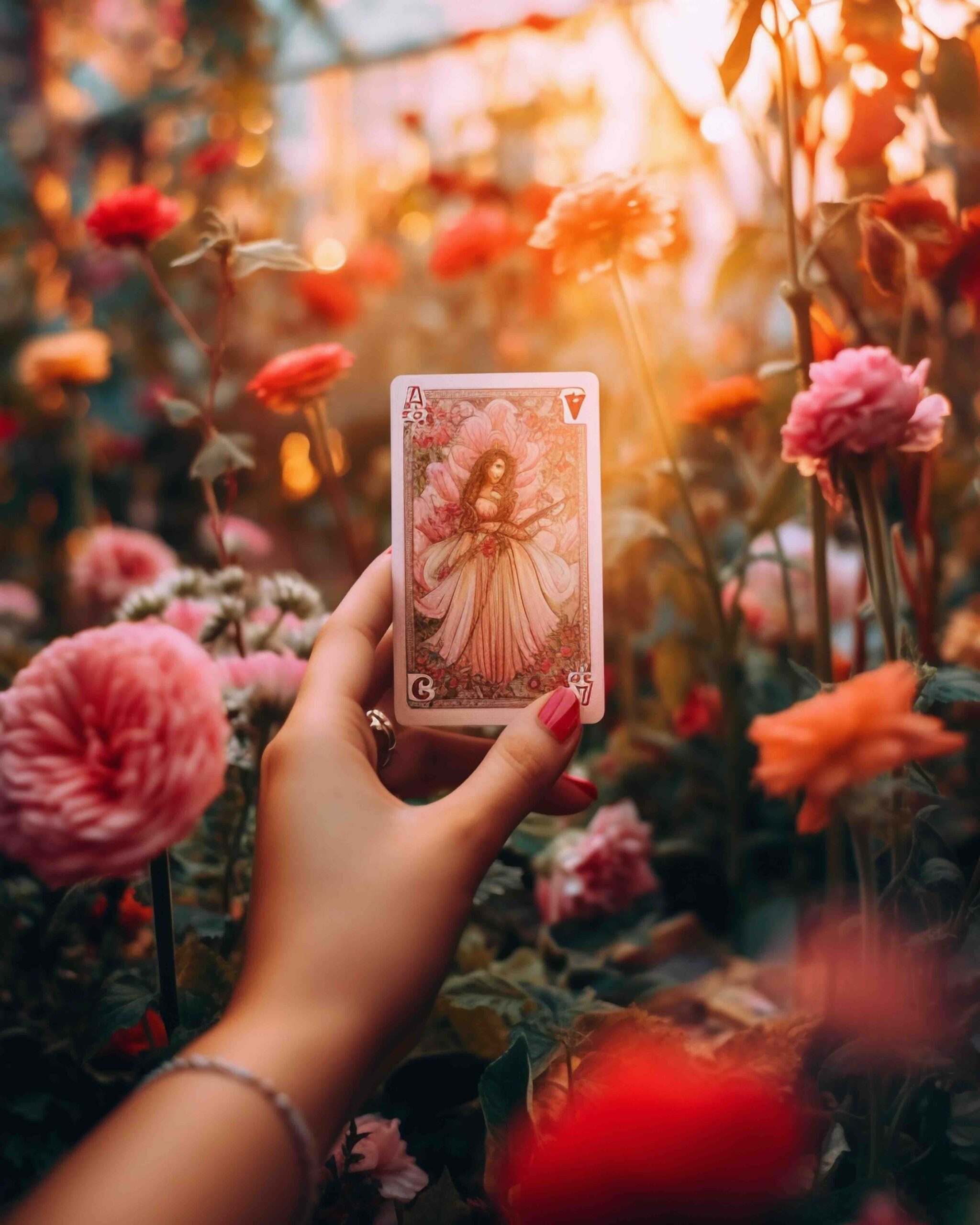 carta-tarocchi-fiori-donna