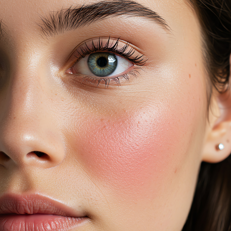 come-usare-cipria-hida-verde-blush