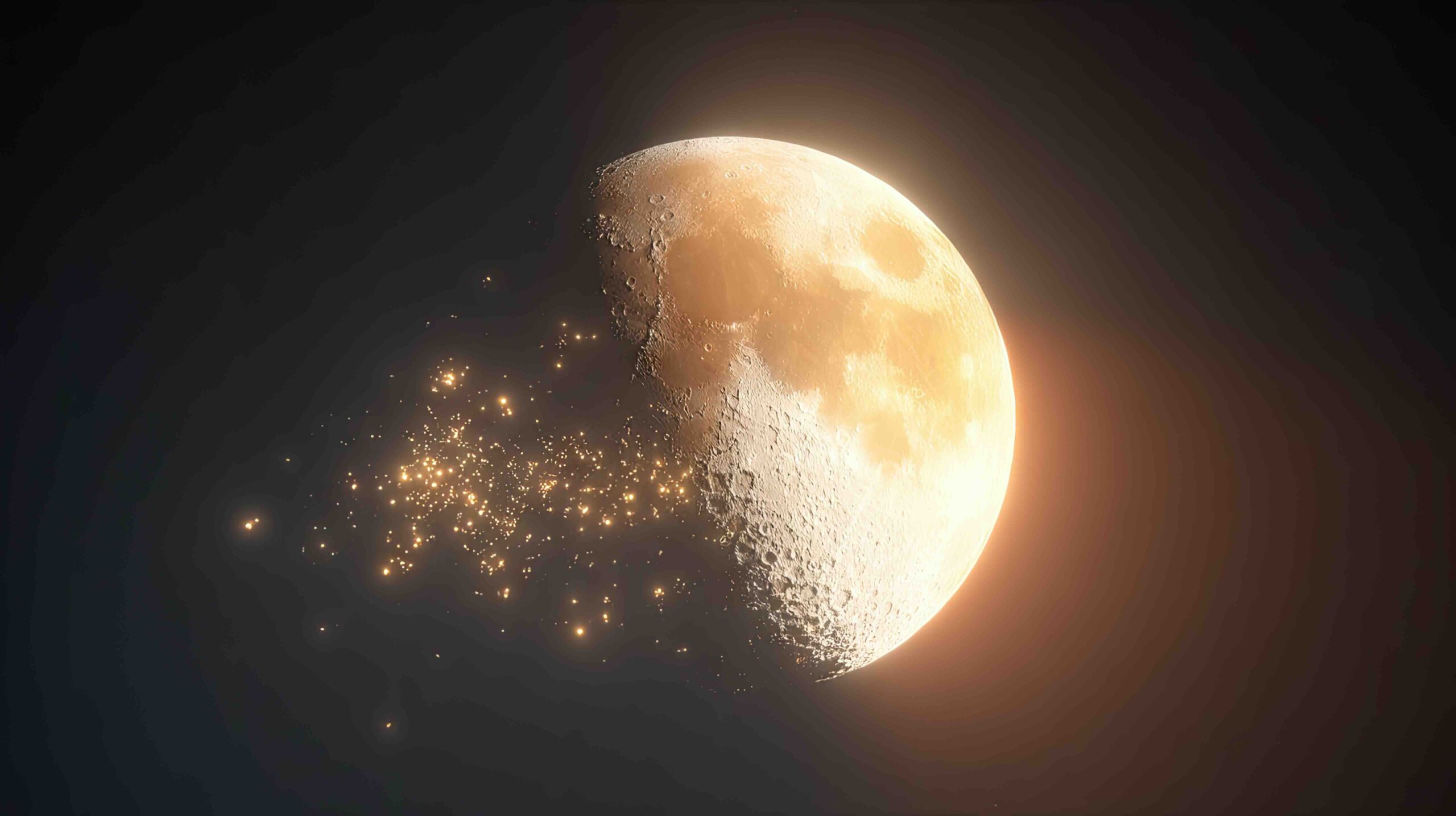 primo-quarto-di-luna-crescente-cielo